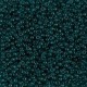 Miyuki rocailles kralen 11/0 - Transparent dark teal 11-2406